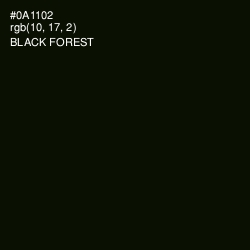 #0A1102 - Black Forest Color Image